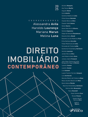cover image of Direito Imobiliário Contemporâneo--1 Ed--2025